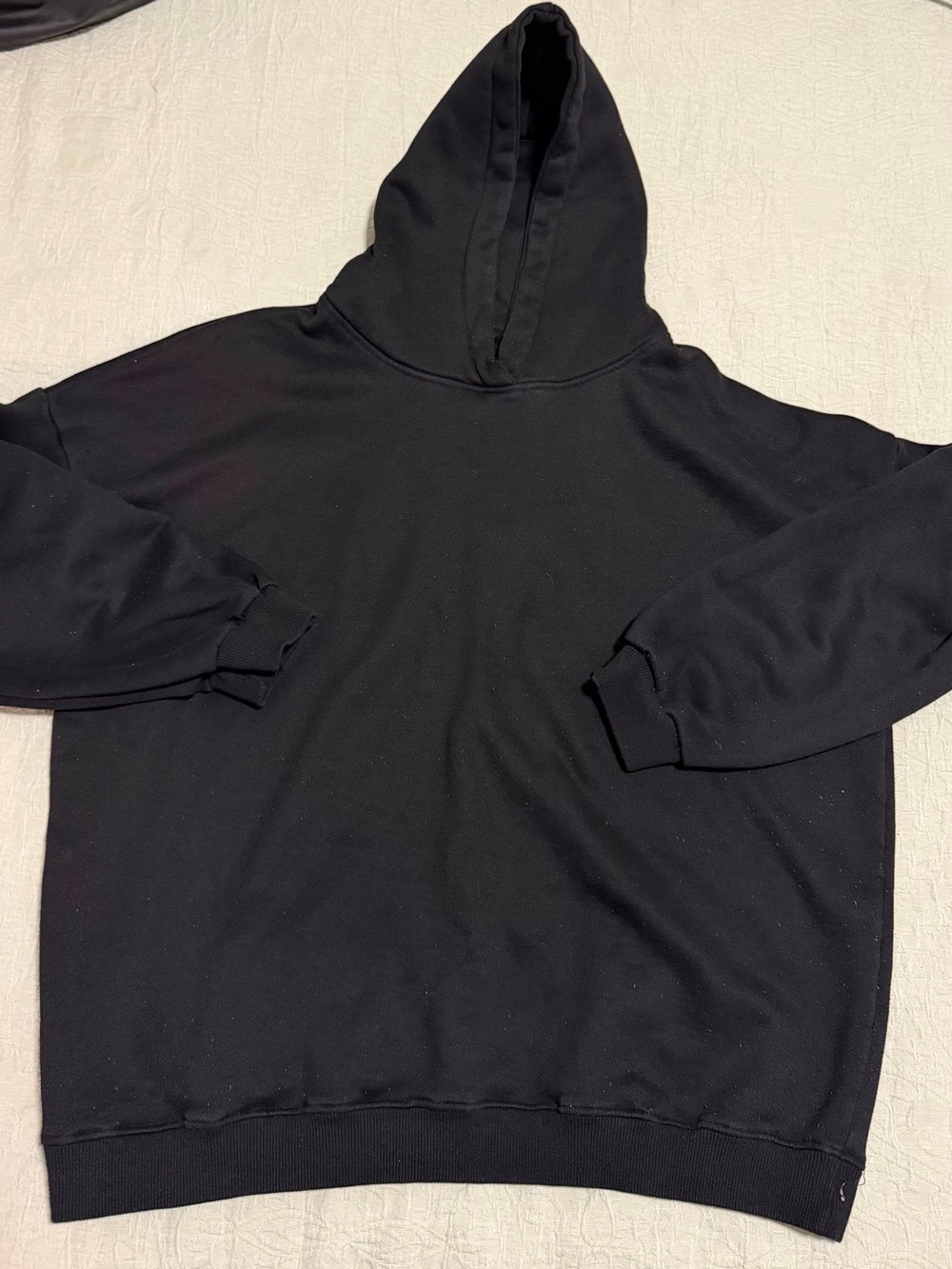 Black Pullover Hoodie